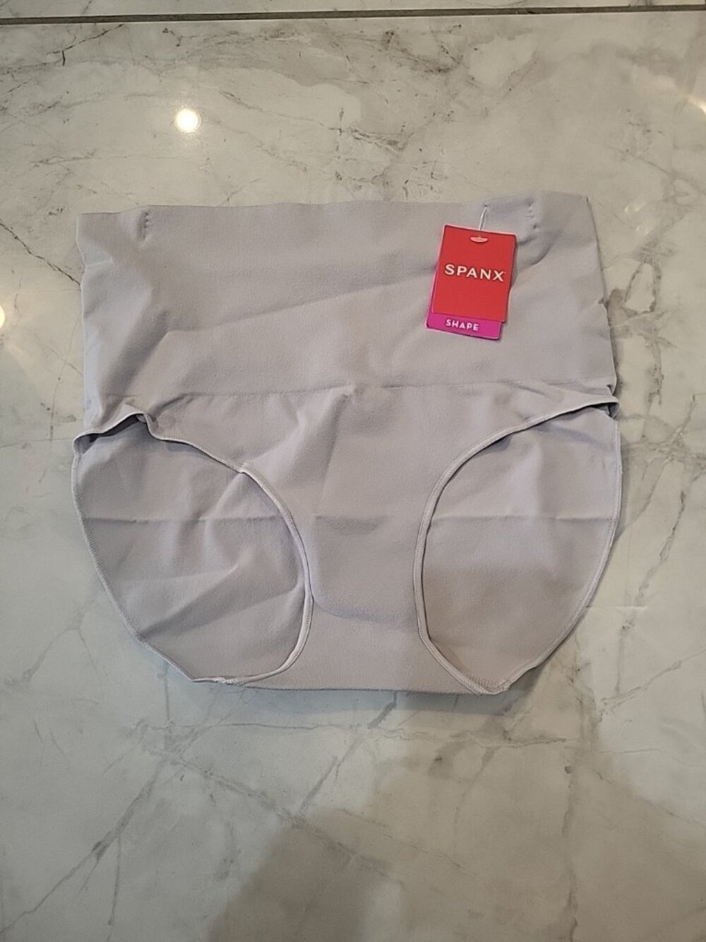 Spanx Womens Gray Cloud Undie-Tectable Briefs XL X-Large